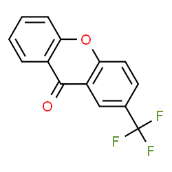 ChemSpider 2D Image | 2-(Trifluoromethyl)xanthone | C14H7F3O2