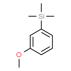 ChemSpider 2D Image | (3-Methoxyphenyl)(trimethyl)silane | C10H16OSi