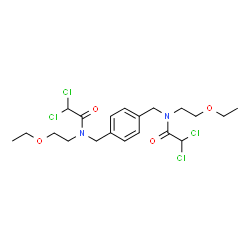 ChemSpider 2D Image | Teclozan | C20H28Cl4N2O4