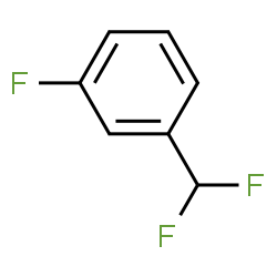 ChemSpider 2D Image | 1-(Difluoromethyl)-3-fluorobenzene | C7H5F3