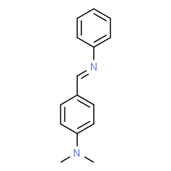 ChemSpider 2D Image | 4-dimethylaminobenzylideneaniline | C15H16N2