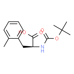 ChemSpider 2D Image | Boc-Phe(2-Me)-OH | C15H21NO4