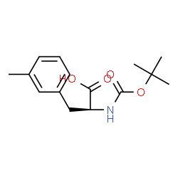 ChemSpider 2D Image | Boc-Phe(3-Me)-OH | C15H21NO4