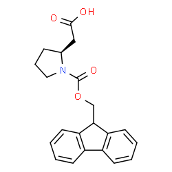 ChemSpider 2D Image | Fmoc-L-beta3-homoproline | C21H21NO4