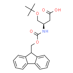 ChemSpider 2D Image | Fmoc-beta-Homoser(tBu)-OH | C23H27NO5