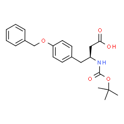 ChemSpider 2D Image | Boc-beta-Homotyr(Bzl)-OH | C22H27NO5