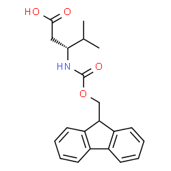 ChemSpider 2D Image | Fmoc-beta-Leu-OH | C21H23NO4