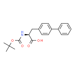 ChemSpider 2D Image | Boc-Bip-OH | C20H23NO4