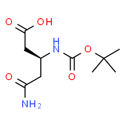 ChemSpider 2D Image | Boc-beta-Gln-OH | C10H18N2O5
