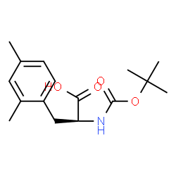 ChemSpider 2D Image | 2,4-Dimethyl-N-{[(2-methyl-2-propanyl)oxy]carbonyl}phenylalanine | C16H23NO4