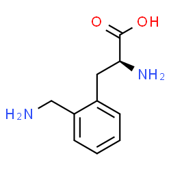 ChemSpider 2D Image | L-2-Aminomethylphenylalanine | C10H14N2O2