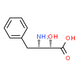 ChemSpider 2D Image | (2S,3S)-3-Amino-2-hydroxy-4-phenylbutanoic acid | C10H13NO3