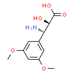 ChemSpider 2D Image | (2S,3S)-3-Amino-3-(3,5-dimethoxyphenyl)-2-hydroxypropanoic acid | C11H15NO5