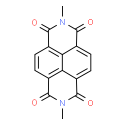 ChemSpider 2D Image | 2,7-Dimethylbenzo[lmn][3,8]phenanthroline-1,3,6,8(2H,7H)-tetrone | C16H10N2O4