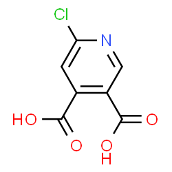 ChemSpider 2D Image | 6-Chloro-3,4-pyridinedicarboxylic acid | C7H4ClNO4