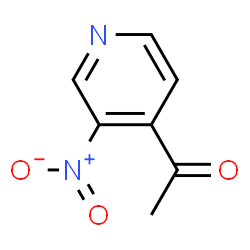 ChemSpider 2D Image | 1-(3-Nitro-4-pyridinyl)ethanone | C7H6N2O3