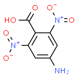 ChemSpider 2D Image | 4-AMINO-2,6-DINITROBENZOIC ACID | C7H5N3O6