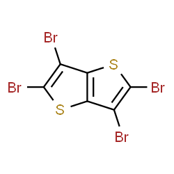 ChemSpider 2D Image | perbromothieno[3,2-b]thiophene | C6Br4S2