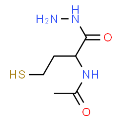 ChemSpider 2D Image | 2-ACETAMIDO-4-MERCAPTOBUTANOIC ACID HYDRAZIDE | C6H13N3O2S