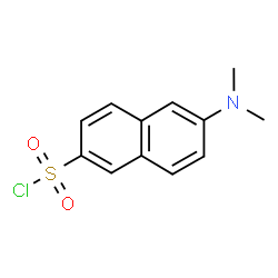 ChemSpider 2D Image | 2-DIMETHYLAMINONAPHTHALENE-6-SULFONYL CHLORIDE | C12H12ClNO2S