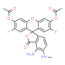 ChemSpider 2D Image | DAF-FM DA | C25H18F2N2O7