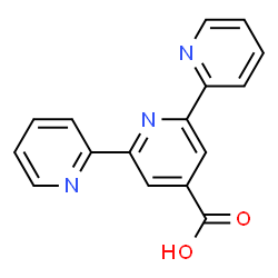 ChemSpider 2D Image | 2,2':6',2''-Terpyridine-4'-carboxylic acid | C16H11N3O2