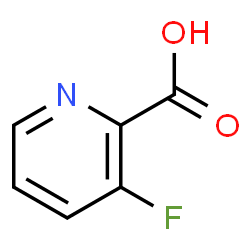 ChemSpider 2D Image | 3-fluoropicolinic acid | C6H4FNO2
