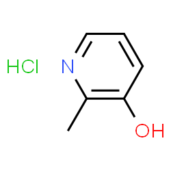 ChemSpider 2D Image | 2-Methylpyridin-3-ol hydrochloride | C6H8ClNO