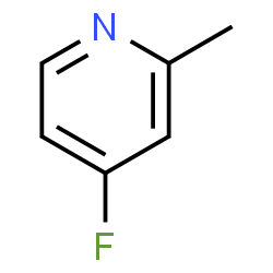 ChemSpider 2D Image | 4-Fluoro-2-methylpyridine | C6H6FN