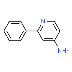 ChemSpider 2D Image | 2-Phenyl-4-pyridinamine | C11H10N2