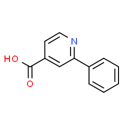 ChemSpider 2D Image | 2-Phenylisonicotinic acid | C12H9NO2