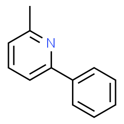 ChemSpider 2D Image | 2-Methyl-6-phenylpyridine | C12H11N