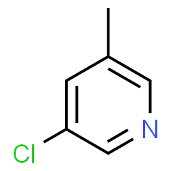 ChemSpider 2D Image | 3-Chloro-5-methylpyridine | C6H6ClN