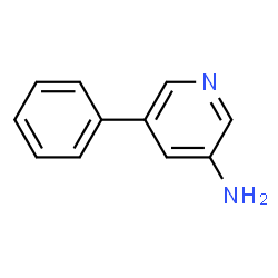 ChemSpider 2D Image | 5-Phenyl-3-pyridinamine | C11H10N2