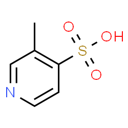ChemSpider 2D Image | 3-Methyl-4-pyridinesulfonic acid | C6H7NO3S