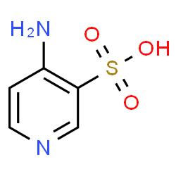 ChemSpider 2D Image | 4-Amino-3-pyridinesulfonic acid | C5H6N2O3S