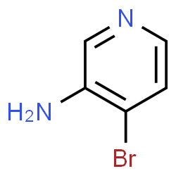 ChemSpider 2D Image | 4-Brompyridin-3-amin | C5H5BrN2