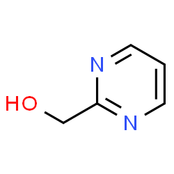 ChemSpider 2D Image | 2-Pyrimidine-methanol | C5H6N2O