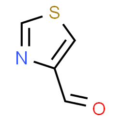 ChemSpider 2D Image | thiazole-4-carbaldehyde | C4H3NOS