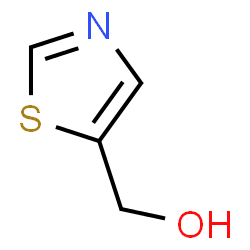 ChemSpider 2D Image | Thiazole-5-methanol | C4H5NOS