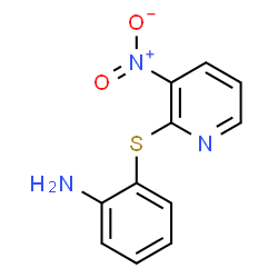 ChemSpider 2D Image | 2-[(3-Nitro-2-pyridinyl)sulfanyl]aniline | C11H9N3O2S