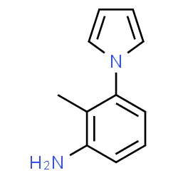 ChemSpider 2D Image | 2-METHYL-3-(PYRROL-1-YL)ANILINE | C11H12N2