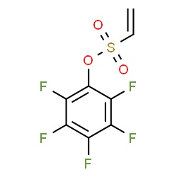 ChemSpider 2D Image | pentafluorophenyl vinylsulfonate | C8H3F5O3S