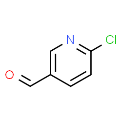 ChemSpider 2D Image | 6-Chloronicotinaldehyde | C6H4ClNO