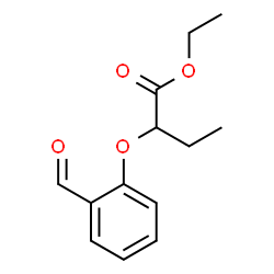 ChemSpider 2D Image | Ethyl 2-(2-formylphenoxy)butanoate | C13H16O4