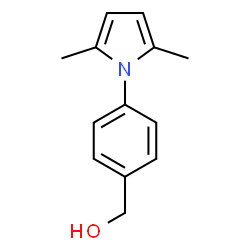 ChemSpider 2D Image | (4-(2,5-dimethyl-1H-pyrrol-1-yl)phenyl)methanol | C13H15NO