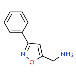 ChemSpider 2D Image | (3-Phenyl-5-isoxazolyl)methanamine | C10H10N2O