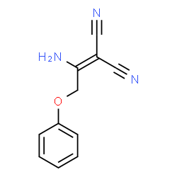 ChemSpider 2D Image | (1-Amino-2-phenoxyethylidene)malononitrile | C11H9N3O