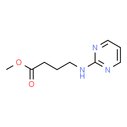 ChemSpider 2D Image | Methyl 4-(2-pyrimidinylamino)butanoate | C9H13N3O2