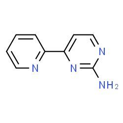 ChemSpider 2D Image | 4-pyridin-2-ylpyrimidin-2-amine | C9H8N4